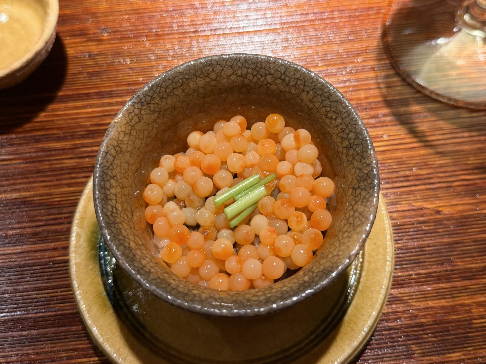 銀座 有涯｜いくらと蒸した米